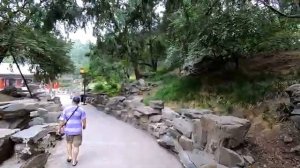 Массаж похлопываниями и утренняя зарядка Пекин парк Бэйхай