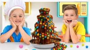 Дети учатся делать сладости своими руками