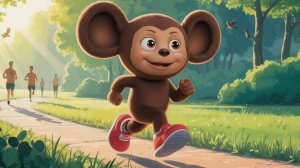 ДЕТСКАЯ ПЕСЕНКА ПРО ПРОБЕЖКУ