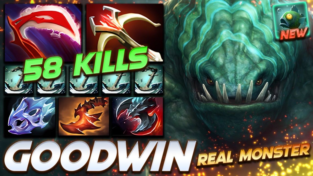 GoodWIN Tidehunter 58 Frags Monster — профессиональный геймплей в Dota 2 [Смотри и учись]