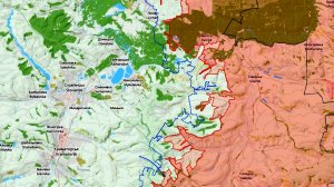 Карта боевых действий. Изменение линии фронта за март 2026 года