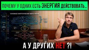 Почему у одних ЕСТЬ ЭНЕРГИЯ действовать, а у других НЕТ?!