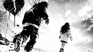 Бисер в снегу