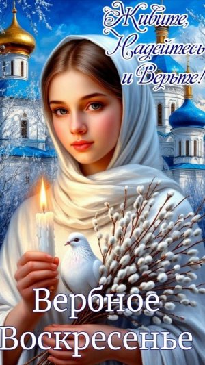С Вербным Воскресеньем! - 5 апреля 2026 г.