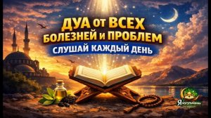 ДУА ОТ ВСЕХ БОЛЕЗНЕЙ И ПРОБЛЕМ. СЛУШАЙ КАЖДЫЙ ДЕНЬ