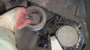 замена ремня ГРМ на Шевроле Авео т200 двигатель B12S1