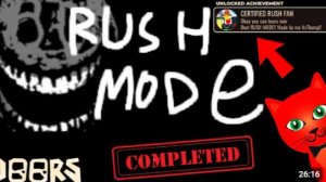 (Red cat)  СЕКРЕТЫ РАШ МОДА в ДОРС роблокс | DOORS roblox | Полное прохождение RUSH MODE