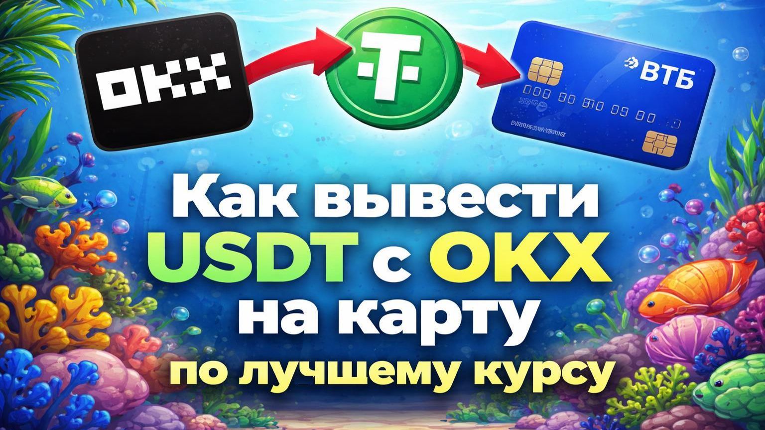 Как вывести средства с OKX на карту | Вывод USDT с окх на карту