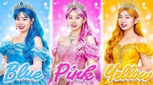 Ярко-синяя Принцесса против Насыщенно-Желтой В Соревновании по преображению!