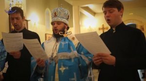 В канун Успения Пресвятой Богородицы Преосвященный епископ Николай совершил всенощное бдение