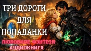 АУДИОКНИГА ЛЮБОВНОЕ ФЭНТЕЗИ: ТРИ ДОРОГИ ДЛЯ ПОПАДАНКИ СЛУШАТЬ