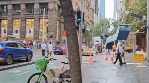 Сидней Австралия 2026 Прогулка по центральному деловому району в выходной день