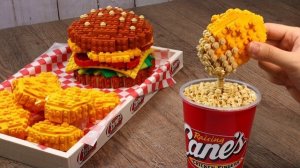 Слишком ВКУСНО, чтобы быть конструктором LEGO: СЕКРЕТНОЕ меню от Raising Cane со скрытым соусом