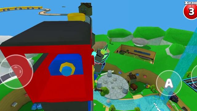 прохожу поркур в медвежьей деревне часть 2