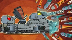 Ратте держит удар снарядов - спасая гражданских!