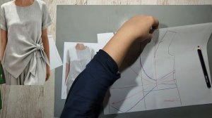 Моделирование. Шик, блеск и простота в простом льне. Выкройка № 2012.