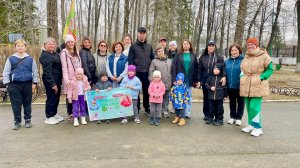 🌿 Рябинка шагает к здоровью! Акция "10 000 шагов к жизни"
