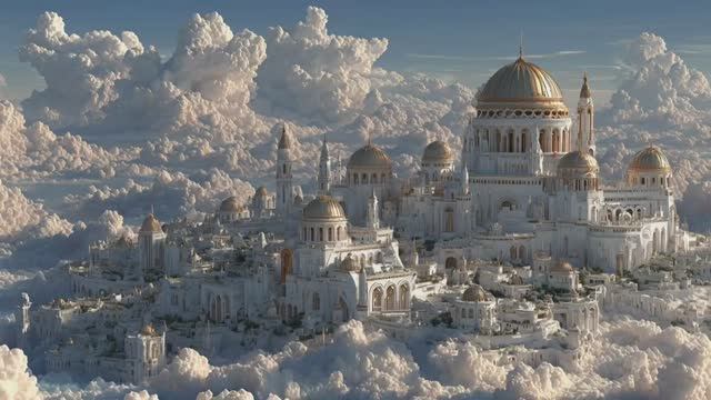 The Sky City of the Gods ｜ Futuristic Ambient Music & Cinematic Cosmic Architecture