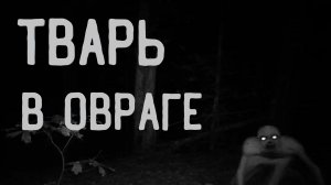 Тварь в овраге. Страшные истории на ночь. Мистика. Страшилки на ночь.
