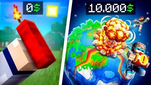 Майнкрафт, но Мы Улучшили ТНТ [от Маленького до Богоподобного] ЛОЛОЛОШКА + Фиксплей