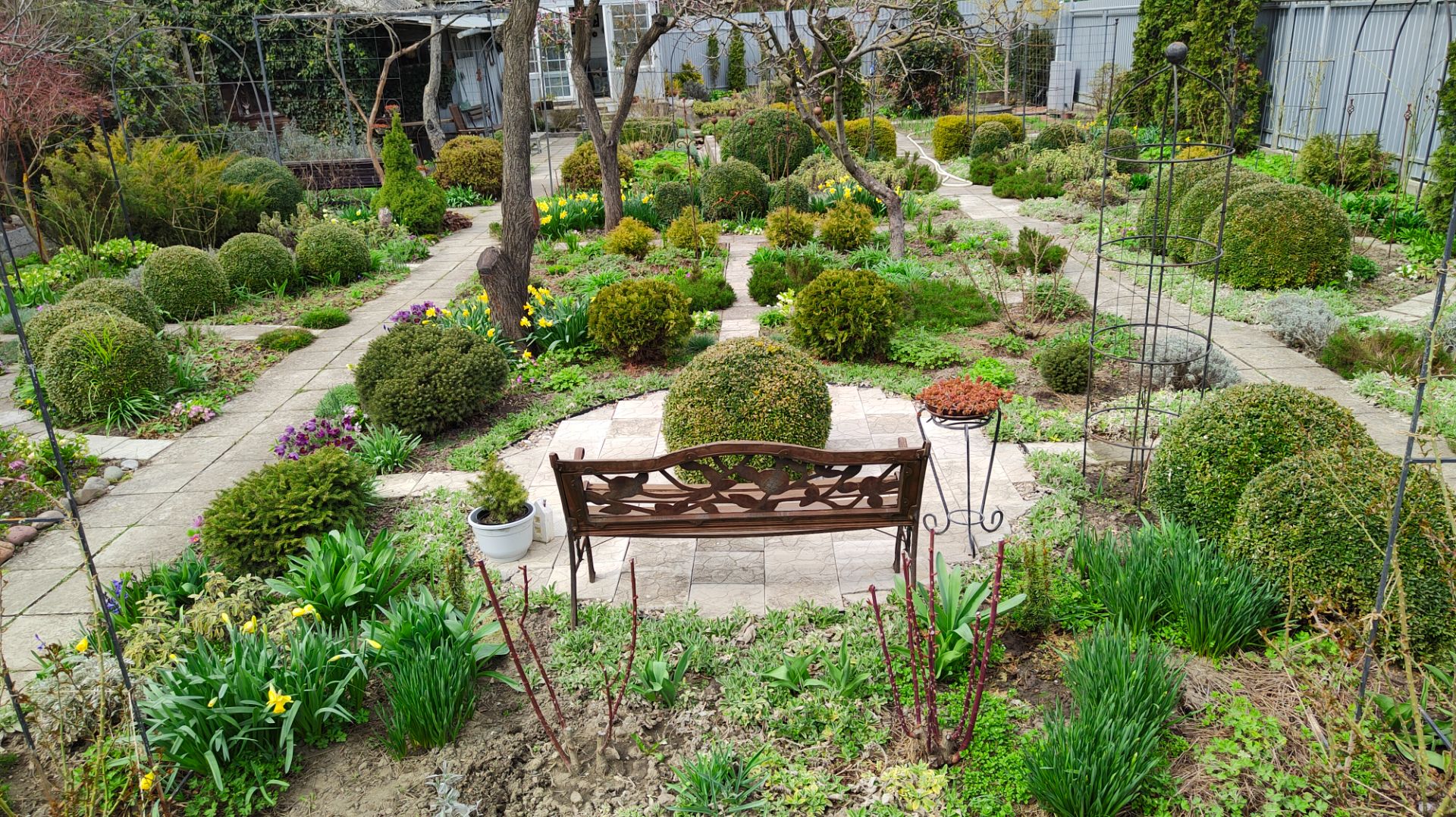 Тёплый весенний денёк, чем занимаюсь в саду 03.04.2026 г. Пятигорск