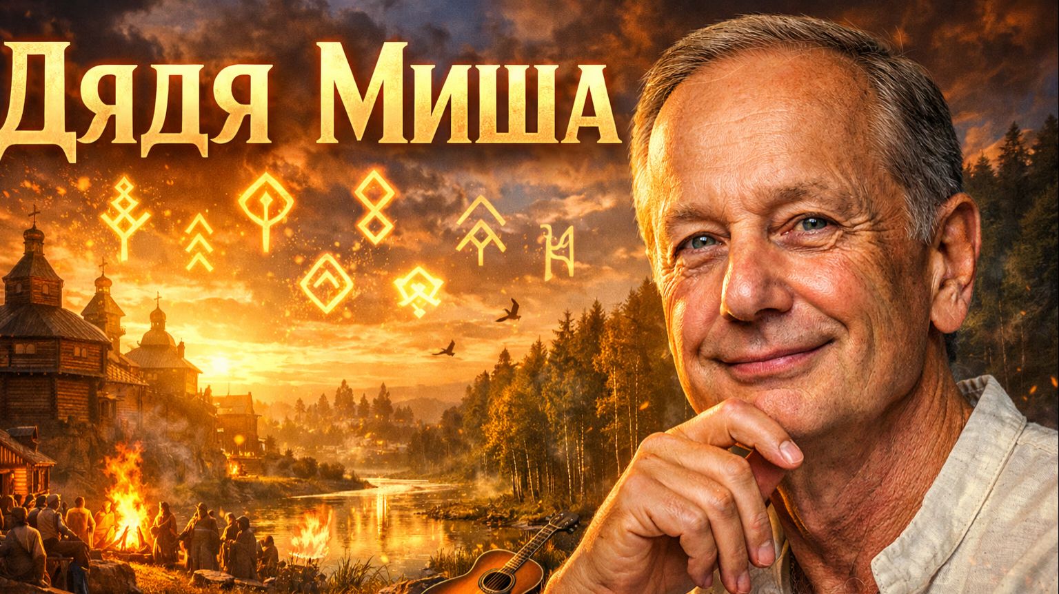 «Дядя Миша» — Памяти М. Задорнова | Славянский Рок и Легенды Руси 🎵