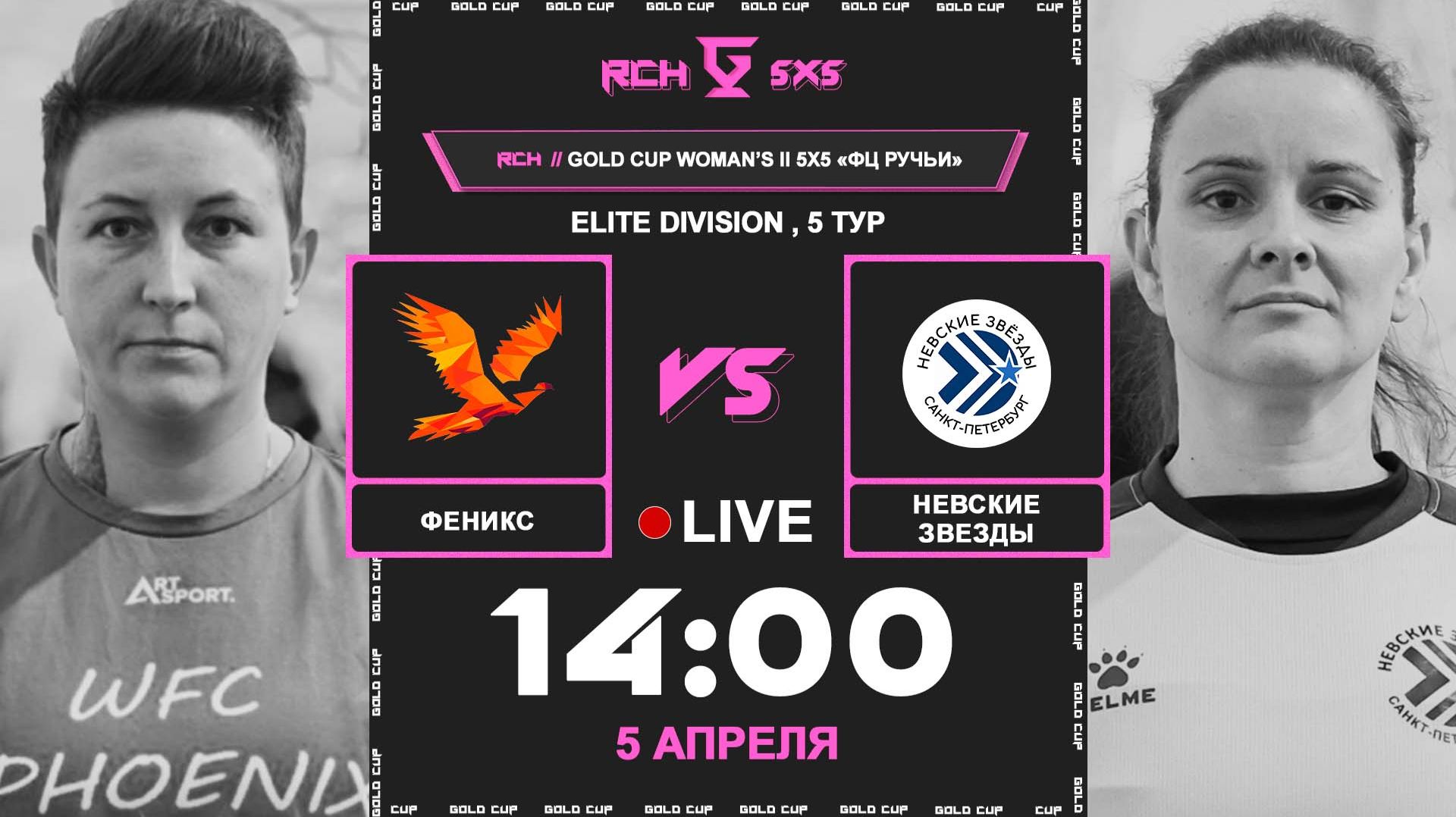 ЖФК Феникс - Невские Звезды | 🔴 LIVE