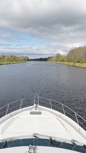 Путешествие Москва - Питер на новой яхте