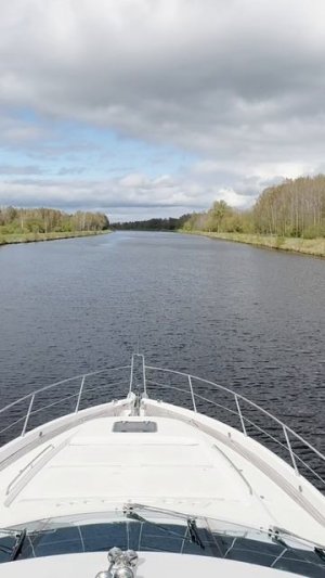 Путешествие Москва - Питер на новой яхте