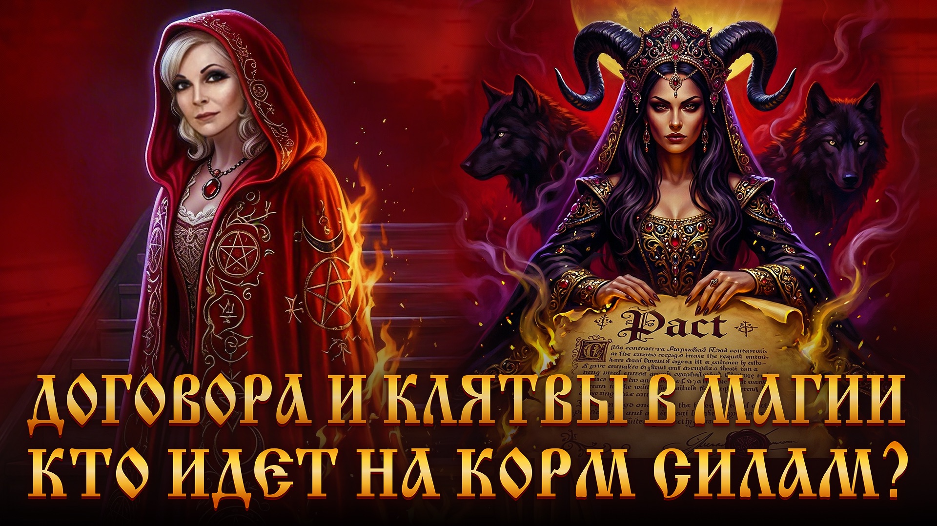 ДОГОВОРА И КЛЯТВЫ В МАГИИ! Часть 1‼️
