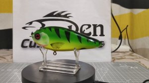 Джеркбейт ручной работы,, Scout,, 120mm. Умеренно тонущий. В цвете ,,Matt Tiger,,