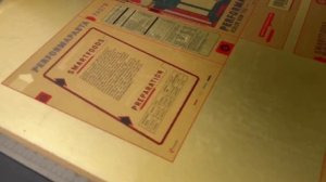 Печать на УФ принтере А1+ (60x90 см) 3 головы. Печать с лаком на листах ПВХ