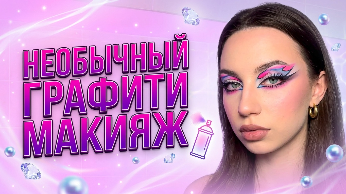 НЕОБЫЧНЫЙ ГРАФИТИ МАКИЯЖ