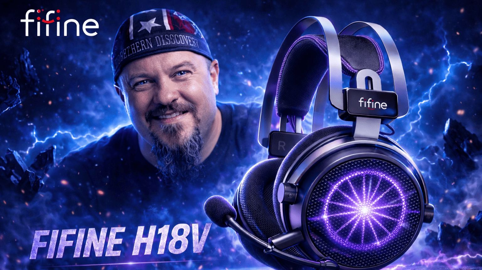 Fifine H18V — бюджетная игровая гарнитура 7.1, которая удивила