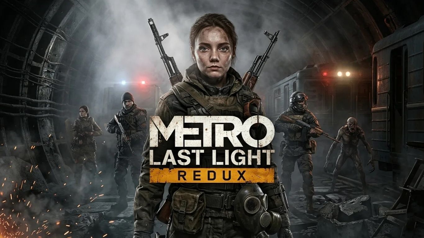 ⚡  Metro Last Light - тьма и опасности московского метро ждут!