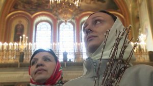 Православные отмечают один из основных праздников - Вербное воскресенье.