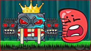 мультики Красный шарик ред бол 4 прохождение игры уровней на андроид  мультфильмы для детей