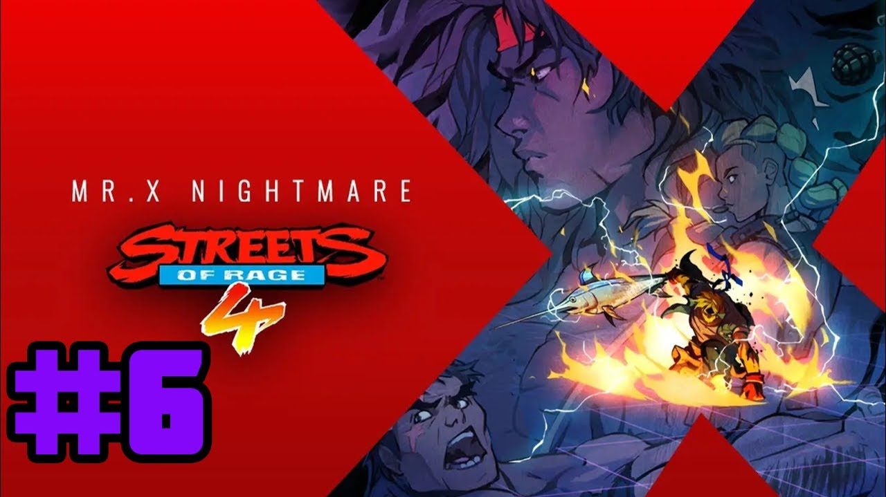 Streets of Rage 4: Mr.X Nightmare (PC)-Геймплей #6.