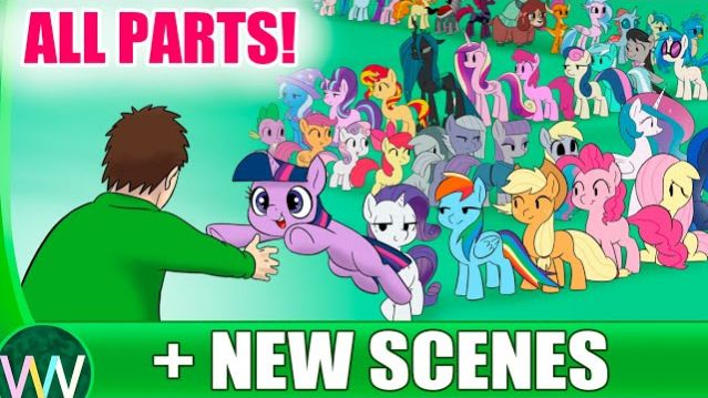 ОБНИМАЕМ ПОНЯШЕК! КОМПИЛЯЦИЯ ОБНИМАЮЩИХСЯ ПОНИ (+ НОВЫЕ СЦЕНЫ)