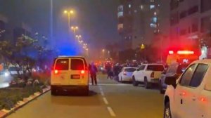 Разбитый после прилета иранской ракеты завод по производству БПЛА в Тель-Авиве.