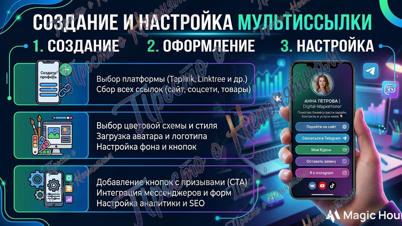 Мультиссылка - Легко и  Просто с Linku.su