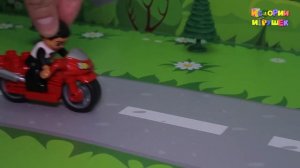 Видео для детей с лего игрушками - Воровать нехорошо. Развивающий игрушечный мультфильм