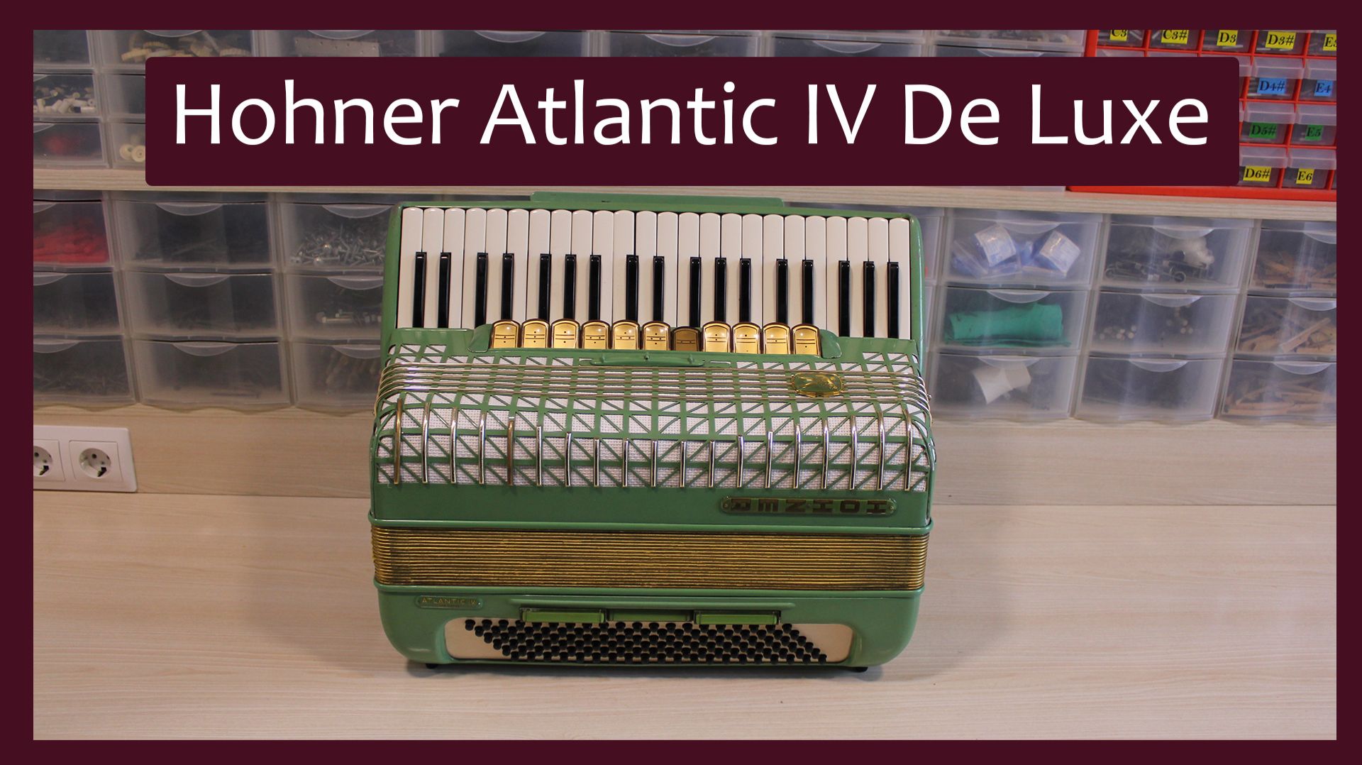 Трудовые будни / Ремонт Аккордеона "Hohner Atlantic"