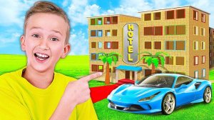 35 Отдых в отеле CARDBOARD!