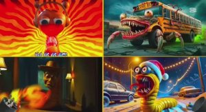 СПРУНКИ И КОВБОЙ ВУДИ: Битва против Школьного Автобуса и Санта Миньона 🎼 МУЛЬТИК МОНСТРЫ