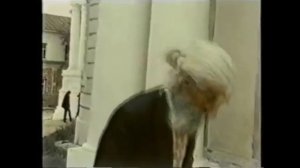 В кадре молодой о.Илиодор с о.Трофимом и о.Ферапонтом