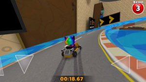 Как пройти миссию Тристопио картинг в гигантском доме Super Bear Andventure