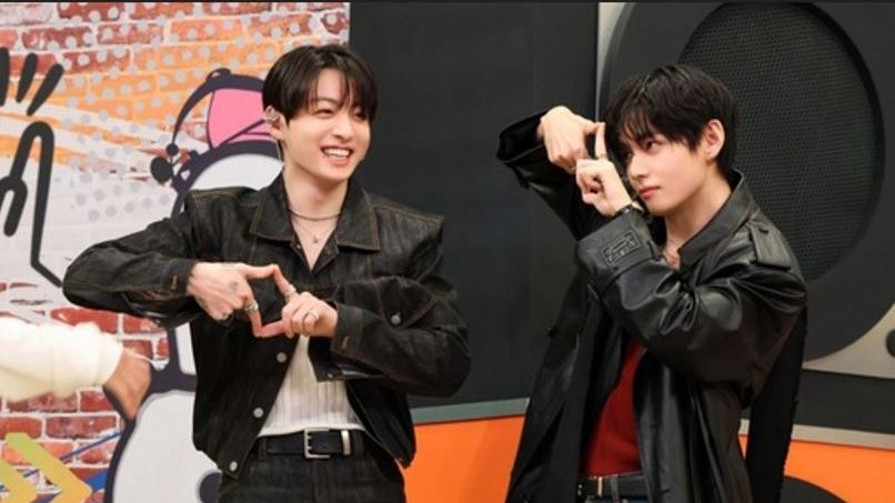 2  часть  ; Тэхён с Чонгуком на ШОУ в ЯПОНИИ...