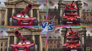 МАКВИН ТАНК И МАКВИН ПОЖИРАТЕЛЬ: Бронетехника против Машин Монстров 🏎️ МУЛЬТИК БАТТЛ