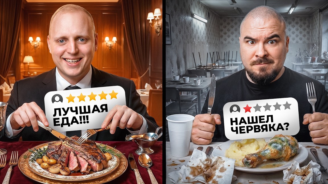 Проверили ЛУЧШИЕ и ХУДШИЕ Отзывы РЕСТОРАНОВ Санкт-Петербурга! (Андрюша_Прокофьев)